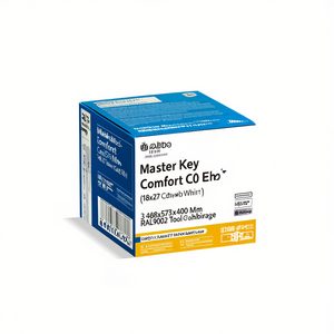 Fami Master Key Comfort C0 Eh 18x27 <b>Drawer</b> Cabinet 3 <b>Drawers</b> 408x573x400 Mm Grayish White Ral9002 <b>Tool</b> Storage - Product Image 3
