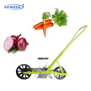 NEWEEK 1 row carrot seeder for small seed celery chia grass sowing hand push seeder