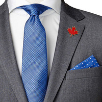 Chine usine promotionnelle peut drapeaux en métal personnalisés revers drapeau du Canada drapeau or épinglette
