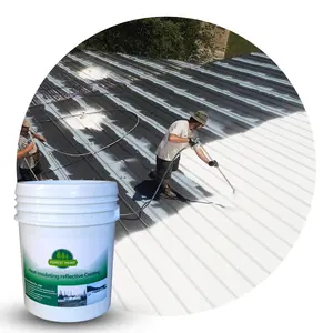 Wholesale top liquid water proof heat insulating cool paint for Building roofs and walls