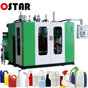 Guter Preis 2l 5l Hdpe Ldpe Pp Single Double Station Plastik flasche Blasform maschine