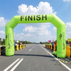 Arco Inflable Personalizado para Meta de Carrera, Tela Oxford Resistente, Ignífuga, para Todo Tipo de Clima, para Exhibición Deportiva y de Carreras de Ciclismo - Product Image 1