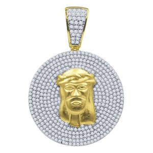 Hiphop estilo personalizado Mossanite colgante tono <span class=keywords><strong>dibujos</strong></span> <span class=keywords><strong>animados</strong></span> Roadrunner encanto Iced Hiphop latón astilla Mossinate joyería colgante - Product Image 3