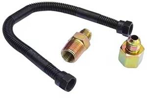 Tuyau ondulé en acier inoxydable ASTM, soudé en spirale, surface 2B, sans sifflet, connecteurs flexibles pour gaz, pour diamètre extérieur de 18 mm - Product Image 5