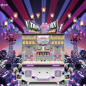 नया लॉन्च ट्रिपल जॉय सिक्का-संचालित गेम मशीन 2-प्लेयर मनोरंजन एकाधिक उपहार मोचन आर्केड गेम - Product Image 3