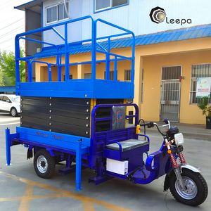 Nhà Máy Giá Cao Độ Cao Hoạt Động Điện Ba Bánh Xe Di Động Cắt Kéo Nâng Cao Độ Cao Xe Nâng Bảng Nền Tảng - Product Image 3
