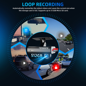 AlwayCare MR700 AI Dash Cam Video Recorder 4G GPS WiFi ADAS DMS Fleet <b>Camera</b> System LCD Display 360 Angle Driver Monitoring - Product Image 6