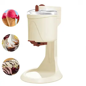 Dondurma makinesi dondurulmuş yoğurt makinesi ev kullanımı için hızlı soğutma iyi çalışma yumuşak dondurma makinesi