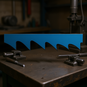 Lame de scie à ruban bimétallique Fervi pour la découpe des métaux 3/8 po x 0,025 po x 10 pi - Product Image 3