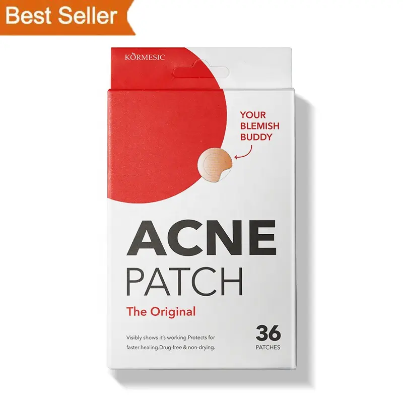 KORMESIC OEM Akne Spot Behandlung Pickel Patch Tasche benutzer definierte Private Label koreanische Gesicht Hydro kolloid Pickel Patch Akne