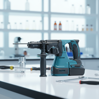 Marteau perforateur électrique sans fil sans balais 800W, 4800ipm, avec batterie MAK18V, outil de perçage et de cisaillage rotatif