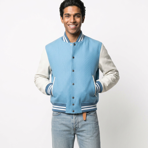 New Premium Quality Soft Fabric Lightweight Varisty Jacket for Men and <b>Top</b> Selling Winter Wear CollegeBaseballjacket for men - Product Image 1