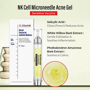 Крем для лица с натуральной салициловой кислотой и нейтрофильными клетками Private Label, против акне, для чувствительной кожи, увлажняющий гель-крем для ухода за кожей - Product Image 4