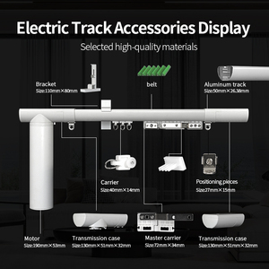 KYOK Electric <b>Curtain</b> Motor White ABS Plastic Smart Minimalist Design <b>for</b> <b>Curtains</b> USB Charging - Product Image 3