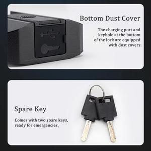 ตัวล็อกประตูอิเล็กทรอนิคส์แบบไม่ใช้กุญแจอัลลอยด์อัจฉริยะตัวล็อคประตูแบบไร้กุญแจ IP67กันน้ำ - Product Image 4