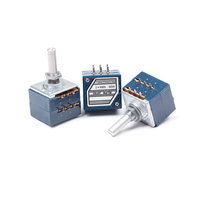 RH2702-50KA de montage en surface de précision des alpes de haute qualité potentiomètre à double volume rhéostats rotatifs 100K et 250K