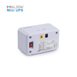 3A MU48 12V DC Mini UPS Power Backup avec batterie au lithium monophasée pour routeur WiFi CCTV caméra IoT <span class=keywords><strong>Gateway</strong></span> équipement médical - Product Image 4