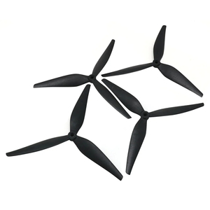 2pair HQProp 10X5X3 9X5X3 10X5.5X3 1050 9050 1055 10inch 9inch <strong>3</strong> Blades Black Carbon Reinforced Nylon Propeller for Rc FPV Drone - Product Image 4