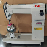 Machine à coudre industrielle de marque LVBU, table de travail, 110 V, point de base, machine à coudre pour perruques