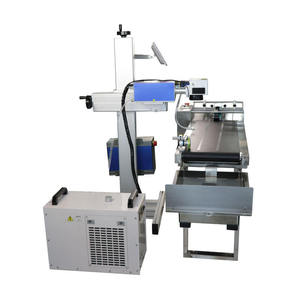 Machine automatique de pagination pour sacs en plastique et boîtes en carton, convoyeur, équipement laser femtoseconde 15W, machine d'impression de date de production - Product Image 5