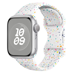 <span class=keywords><strong>Correa</strong></span> Deportiva para <span class=keywords><strong>Apple</strong></span> <span class=keywords><strong>Watch</strong></span> 44mm 49 45 40 41 <span class=keywords><strong>38mm</strong></span> 42mm, Brazalete de Silicona Transpirable para Iwatch Series 11 10 9 8 Ultra 3/2 - Product Image 1