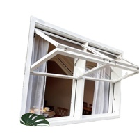 Fabricante y Proveedor de Ventanas Plegables de PU, Resistentes al Viento, Impermeables, Resistentes al Fuego, Diseño Moderno para el Hogar, Anti Mosquitos, Anti Huracanes