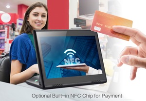 Évaluateur de type L Banque aéroport <span class=keywords><strong>restaurant</strong></span> utiliser ordinateur de bureau android Dispositif de commentaires clients tablette tout-en-un - Product Image 6