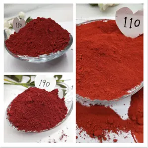 <span class=keywords><strong>ราคา</strong></span>โรงงาน Fe2O3 ไอรอนออกไซด์สีแดง 110/120/130 เม็ดสีจากจีน สำหรับอุตสาหกรรม <span class=keywords><strong>ยาง</strong></span>/ปูนซีเมนต์/พลาสติก/สารเคลือบ/หมึกพิมพ์/เซรามิก รับผลิตตามสั่ง - Product Image 3