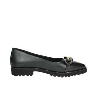 Ballerines pour femmes Gioseppo, noires, taille 36, chaussures plates avec détail chaîne - Product Image 4