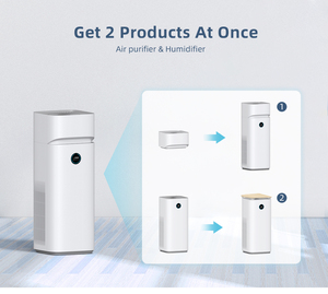 Nouveau Purificateur d'Air Portable à Ions Négatifs Tendance, Humidificateur pour la Maison, Allergies, Animaux Domestiques, Humidificateur Purificateur d'Air H2O Commercial - Product Image 5