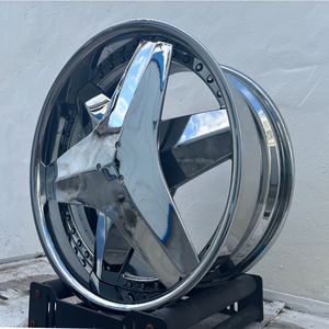 Nuevas Llantas de Aleación de Aluminio Forjadas a Medida de 17-24 Pulgadas para Audi y <span class=keywords><strong>Rolls</strong></span> <span class=keywords><strong>Royce</strong></span>, de Dos Piezas, Cromadas, con 3 Años de Garantía - Product Image 6