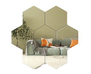 Usine En Gros 2mm Acrylique Flexible Libre Style Mur Maison Décoration Intérieure Auto-Adhésif Miroir Feuille Miroir Spiegel Espejo - Product Image 6