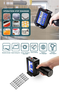 Mini Handheld Térmica Inkjet Impressora Portátil Tij Inkjet Máquina de Codificação para Caixa De Papel Tampa De Garrafa De Plástico - Product Image 4