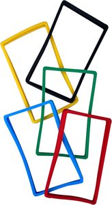 Popular Natural Rubber Gradient Color Case Shockproof Protective Pad for Graded <b>Card</b> Trading Boards - Product Image 6