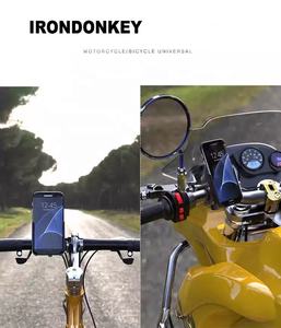 IRONDONKEY <span class=keywords><strong>bicicleta</strong></span> eléctrica aleación de aluminio soporte de teléfono manillar Base espejo asiento motocicleta <span class=keywords><strong>bicicleta</strong></span> accesorios - Product Image 4