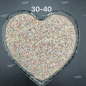 Fornitura Diretta dalla Fabbrica: Sabbia Colorata per Pavimenti in Resina Epossidica, Modello XXY-D376 - Product Image 2