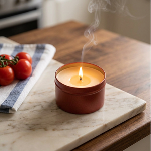 Juego de Velas Aromáticas de Navidad en Latas Metálicas, Decoración Navideña, Caja de Regalo, Diseño Rojo - Product Image 6