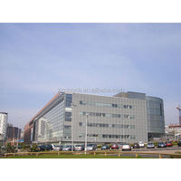 Edificio Prefabricado Residencial y Comercial de Tres Pisos, Estructura de Acero para Oficinas, Edificio Escolar Prefabricado