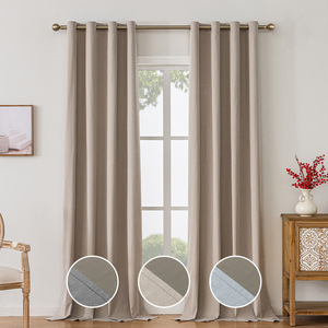 <span class=keywords><strong>Pannello</strong></span> singolo Set di <span class=keywords><strong>tende</strong></span> oscuranti <span class=keywords><strong>per</strong></span> camera termoisolanti Extra larghe <span class=keywords><strong>per</strong></span> soggiorno - Product Image 6