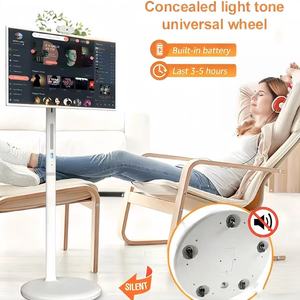 Nuevo Televisor Inteligente Android Portátil con Pantalla Táctil Wifi Giratoria y Móvil para Interiores, con Soporte Bestie, Android 32 Pulgadas 4k, Retroiluminación LED - Product Image 2