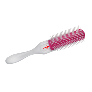 Cepillo para Cabello MJ, Cabello <span class=keywords><strong>Rizado</strong></span> Natural, Negro, 9 Filas, Estilo Clásico, Viaje, Denmin, <span class=keywords><strong>Denman</strong></span>, Desenredante, Cerdas de Nailon, Desenredante para Cabello Mojado - Product Image 5