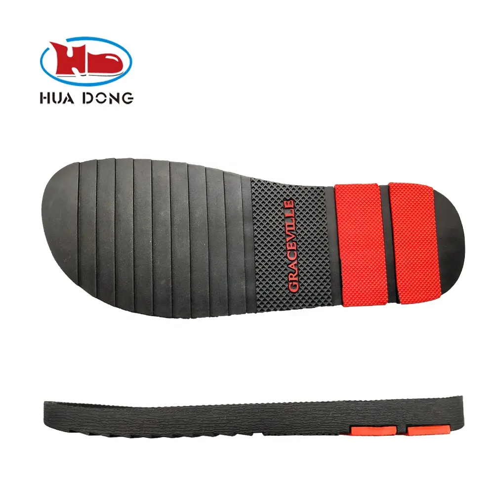 Huadong — semelle de chaussure professionnelle en caoutchouc, première vente, chaussure personnalisée, vente en gros