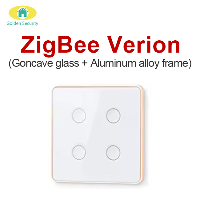 EU 4 Gang white Zigbee