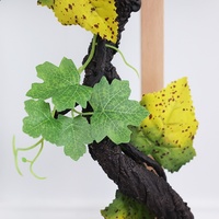 Plantes vertes artificielles en rotin plastique, branches et lianes séchées, décoratives pour mariages, aménagement paysager, arrangements floraux, ignifuges, modernes