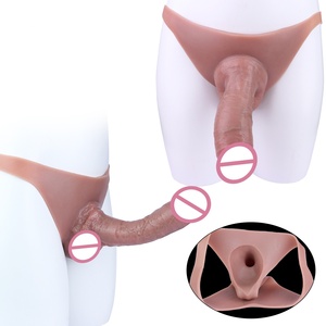 Ropa Interior Femenina: Tanga con Cubrepenis y Pantalones <span class=keywords><strong>de</strong></span> Cuero <span class=keywords><strong>de</strong></span> <span class=keywords><strong>Silicona</strong></span>, y Productos <span class=keywords><strong>de</strong></span> Cuidado Íntimo - Product Image 6