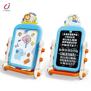 <span class=keywords><strong>Pizarra</strong></span> de Dibujo Magnética de Doble Cara Chengji para Niños, Ajustable en Altura, Juego de Juguetes Educativos para el Desarrollo Cognitivo Infantil - Product Image 1