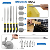 Kit d'outils d'impression 3D 39 pièces en gros pour FDM SLA : Nettoyage de buses, grattoir, lime, brosse, coupe-fil, gravure et réparation de précision