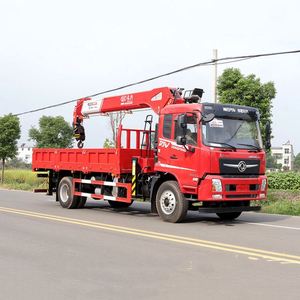 Camion grue Dongfeng D3V 4*2 avec grue à flèche droite Changxing de 10 tonnes, capacité de levage élevée, camion de transport - Product Image 6