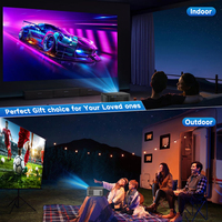 Proyector WIFI Android 9 Full Hd 4K Home Theater Proyectores de videojuegos Native 1080P Outdoor LED Portable Smart Tv Proyector