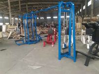 Salle de sport commerciale, entraînement physique, appareil multifonctionnel, machine de musculation à câbles à 5 stations, machines de crossover intérieures